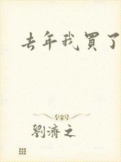 去年我买了个表