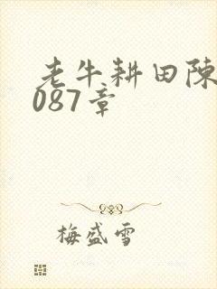老牛耕田陈雪1087章
