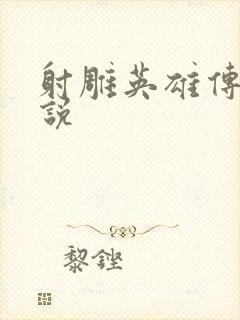 射雕英雄传 小说