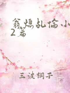 翁熄乩伦小说32篇