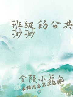 班级的公共玩具渺渺