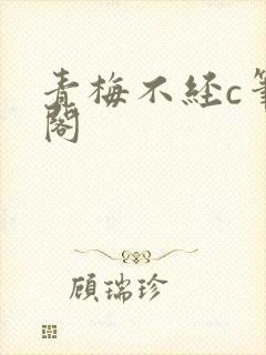 青梅不经c笔趣阁