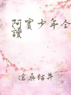 阿宾少年全文阅读