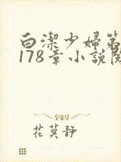白洁少妇第1一178章小说阅读