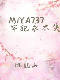 MIYA737牢记永不失联
