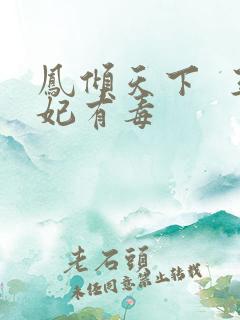 凤倾天下  王妃有毒