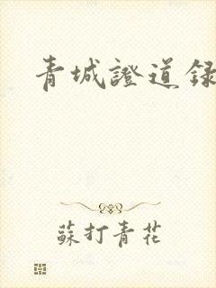 青城证道录