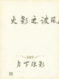 火影之波风神月