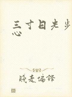 三寸日光步步惊心