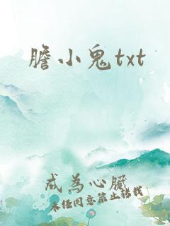 胆小鬼txt