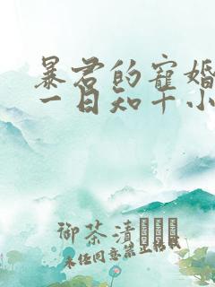 暴君的宠婚日常一日知千小说免费