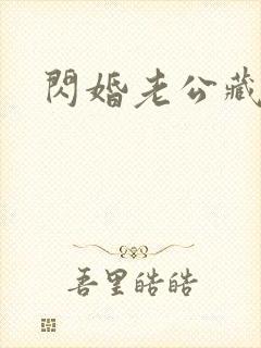 闪婚老公藏不住