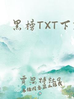 黑榜TXT下载