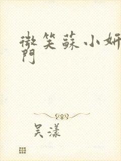 微笑苏小妍啪啪门