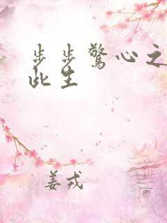 步步惊心之禛曦此生