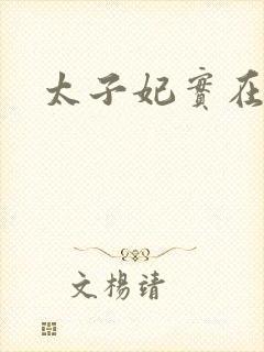 太子妃实在美丽