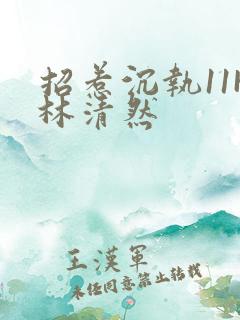 招惹沉执11H林清然