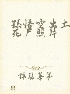 孙悟空出土后的死尸照片