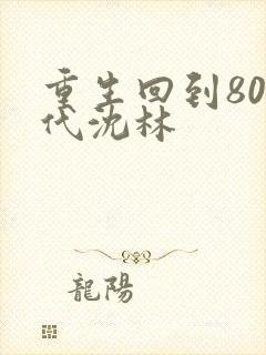 重生回到80年代沈林