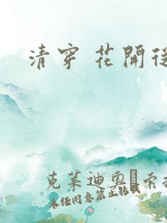 清穿 花开从容