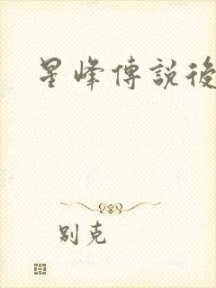 星峰传说后传