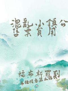 混乱小镇公交车售票员用