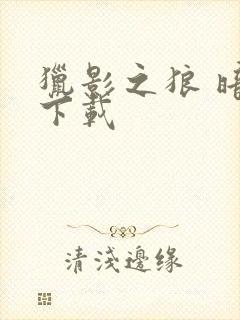 猎影之狼 暗夜下载