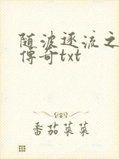 随波逐流之神龙传奇txt