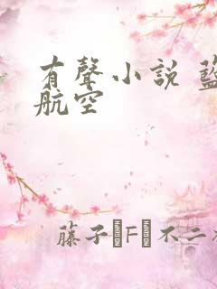 有声小说 蓝天航空