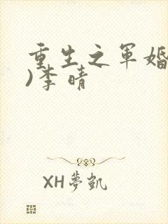 重生之军婚(h)李晴