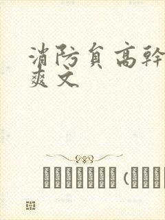 消防员高干h荤爽文