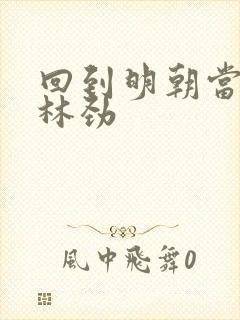 回到明朝当王爷林劲