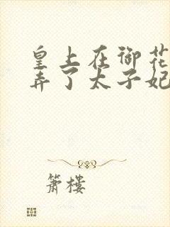 皇上在御花园c弄了太子妃