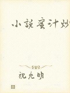 小说蜜汁炒鱿鱼