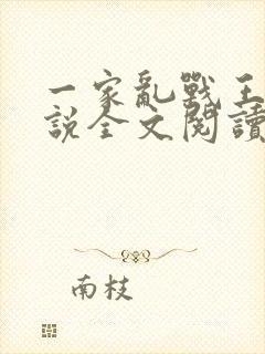 一家乱战王芳小说全文阅读