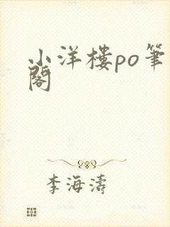 小洋楼po笔趣阁