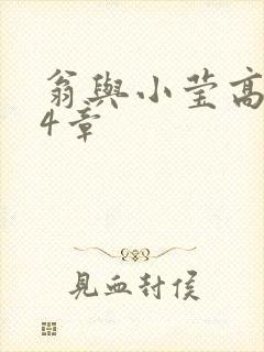 翁与小莹高潮24章