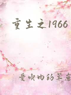 重生之1966