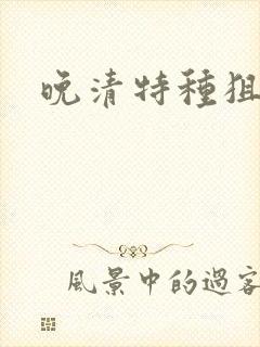 晚清特种狙击手