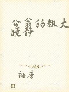 公翁的粗大放进晓静
