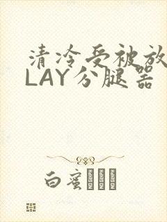 清冷受被放置PLAY分腿器