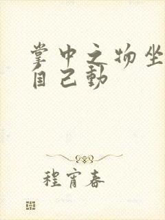 掌中之物坐上来自己动