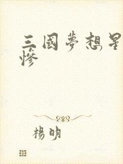 三国梦想星彩无惨