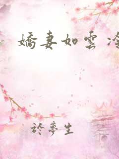 娇妻如云 冷雨