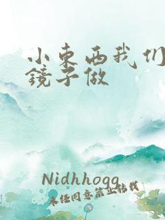 小东西我们对着镜子做