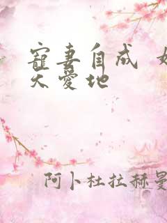 宠妻自成  婚天爱地