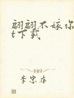 翩翩不嫁你txt下载