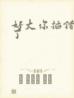 好大你插错地方了