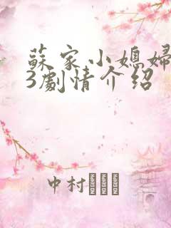 苏家小媳妇1V3剧情介绍