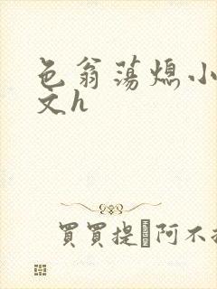 色翁荡熄小说全文h